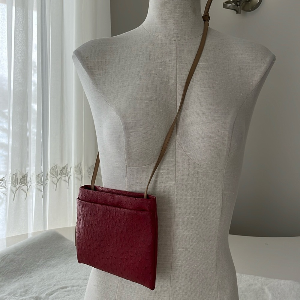 Joanel Red purse size 8x6x.5”